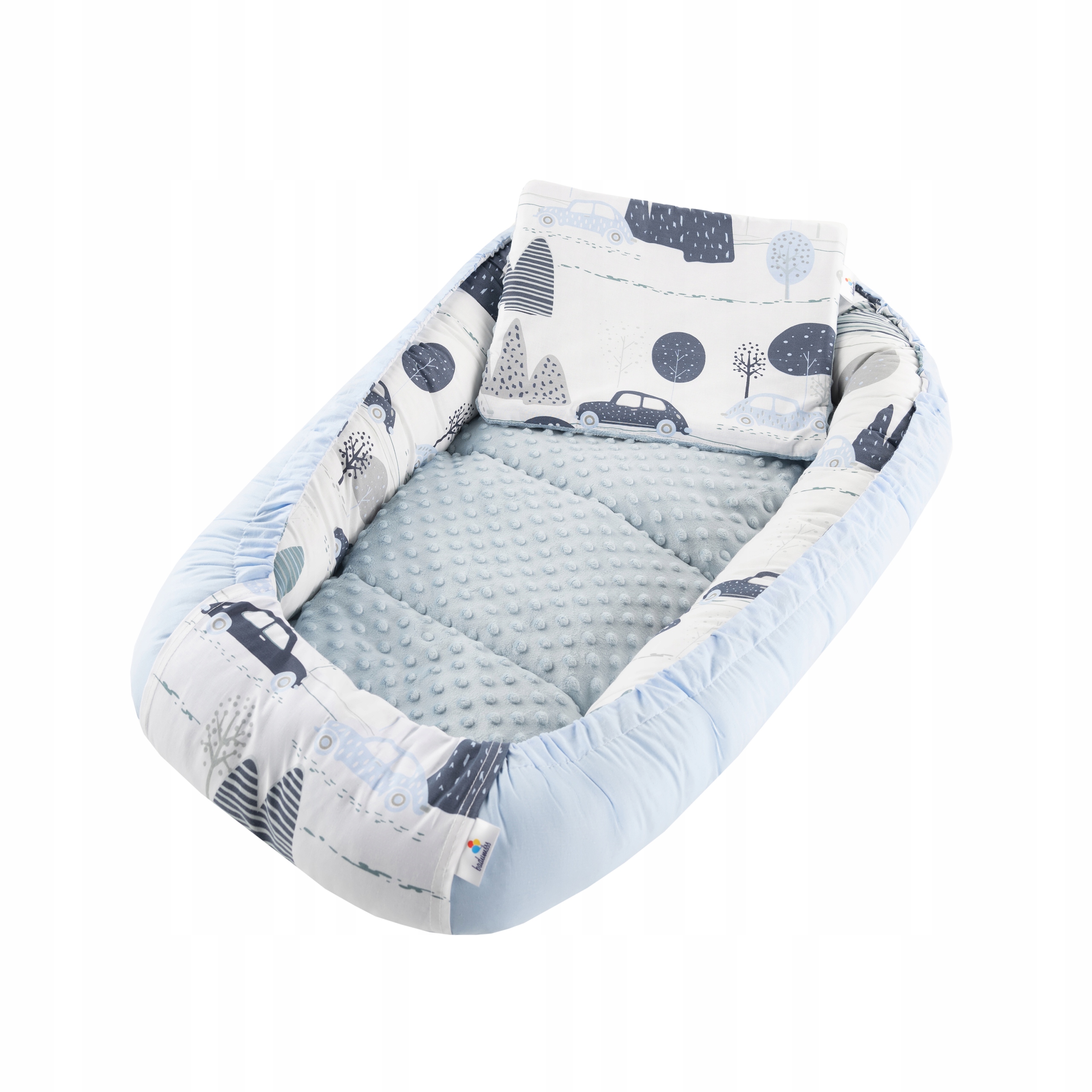 KOKON NIEMOWLĘCY GNIAZDO KOJEC BAWEŁNA MINKY ZESTAW 5 ELEMENTOWY DUŻY XXL Płeć chłopcy dziewczynki unisex