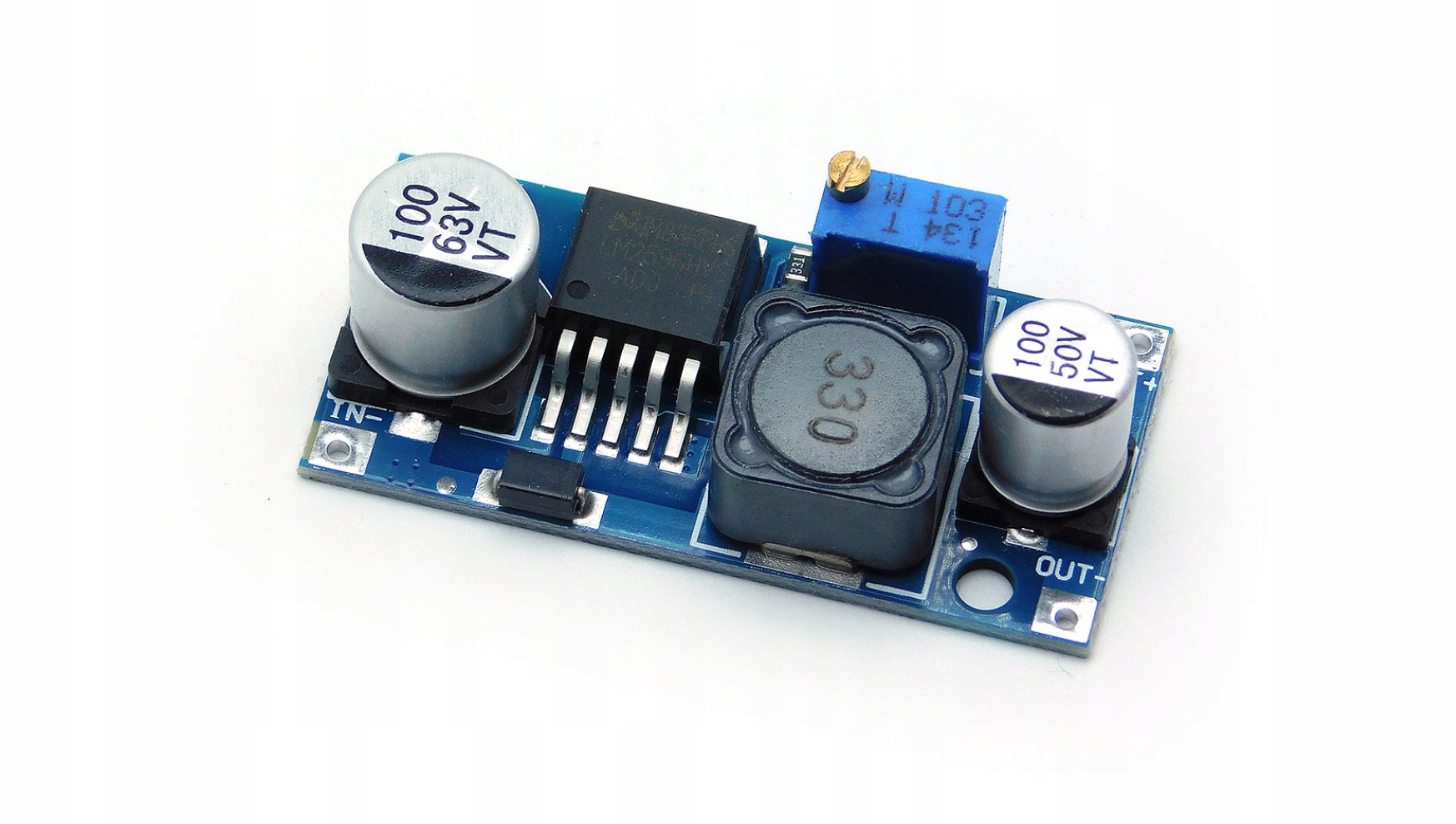 

Przetwornica step-down LM2596HVS DC 4.5 do 53 V 3A