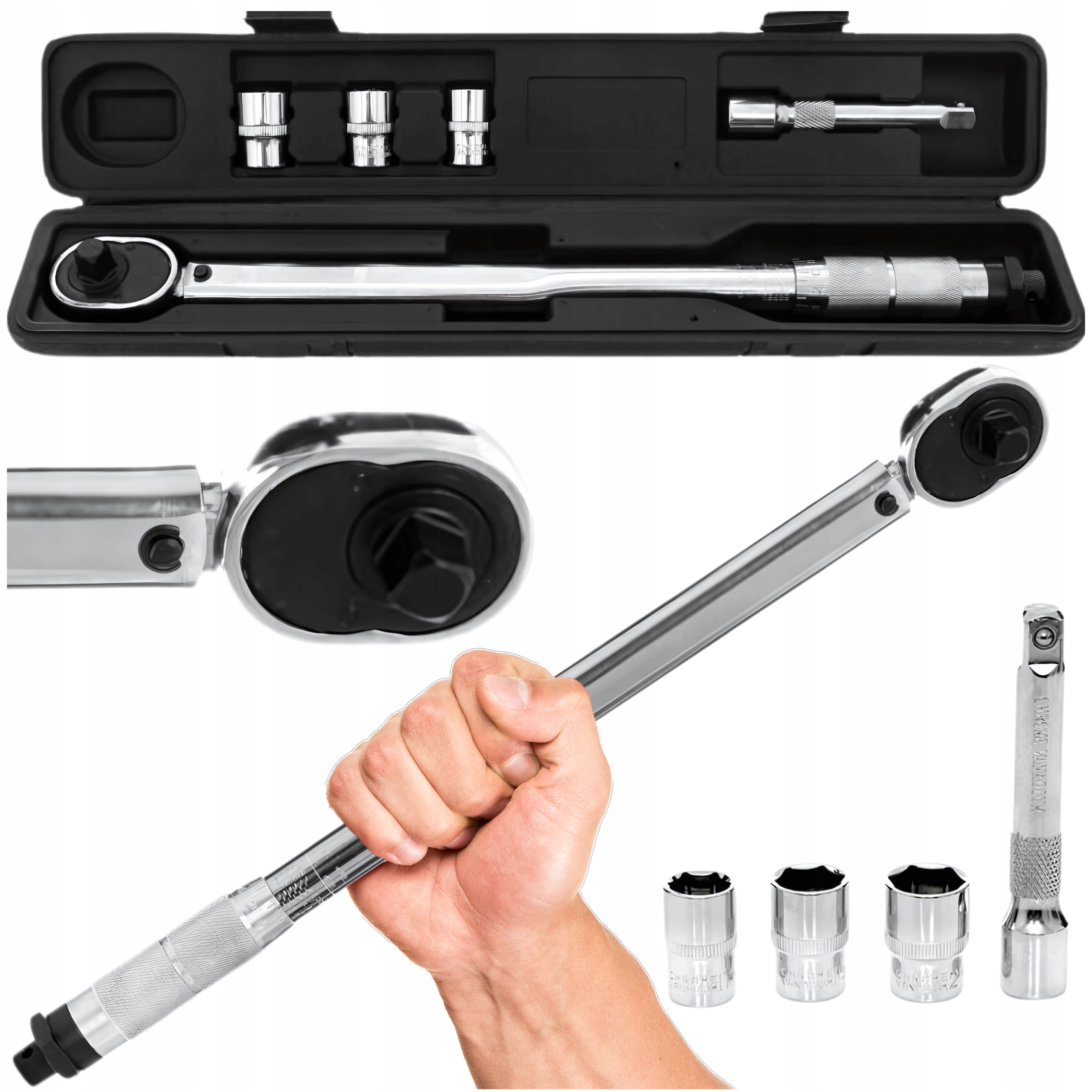 Klucz Dynamometryczny 17/19/21 1/2 28-210Nm Do Kół
