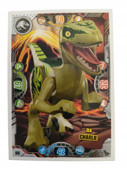 Karta Lego Jurassic World Seria 2 Numer 086
