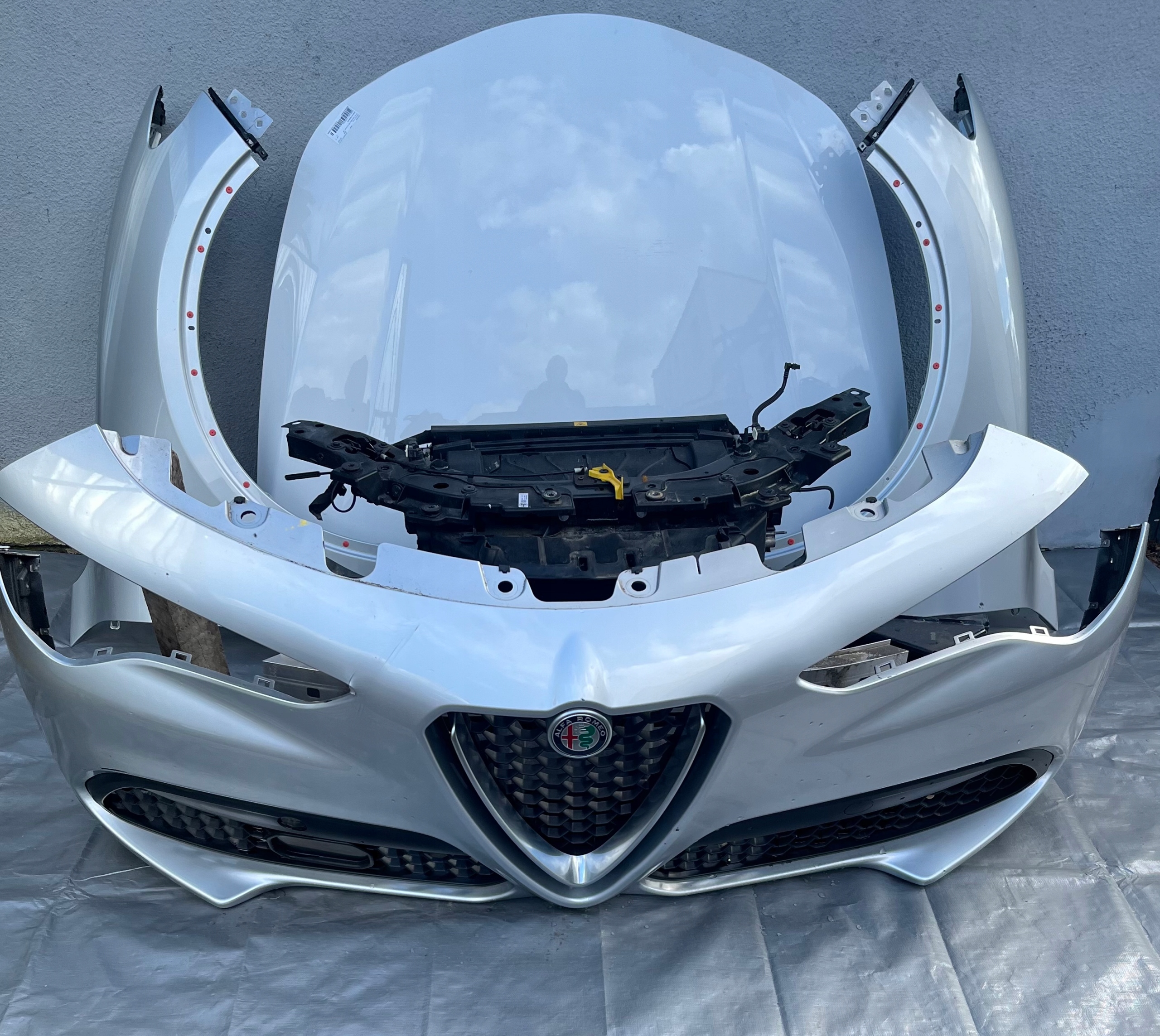 ALFA ROMEO STELVIO ZDERZAK MASKA PRZÓD KOMPLET 2.0 BENZYNA Producent części Alfa Romeo OE