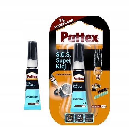 

Pattrex S.o.s. Klej Uniwersalny Błyskawiczny