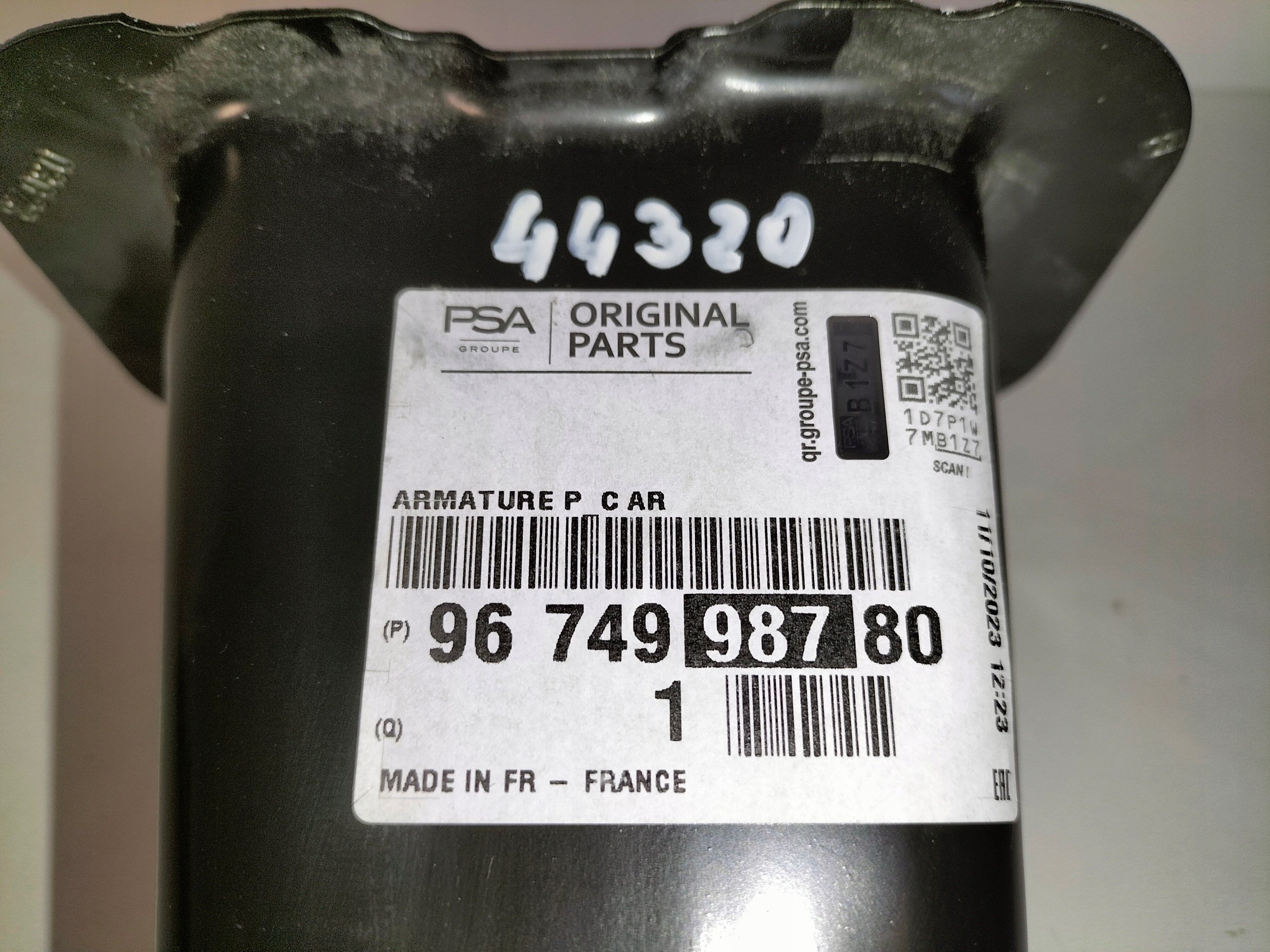 Console Support plaque Pièce Pare choc Arrière Arrière CITROEN C-ELYSEE 13