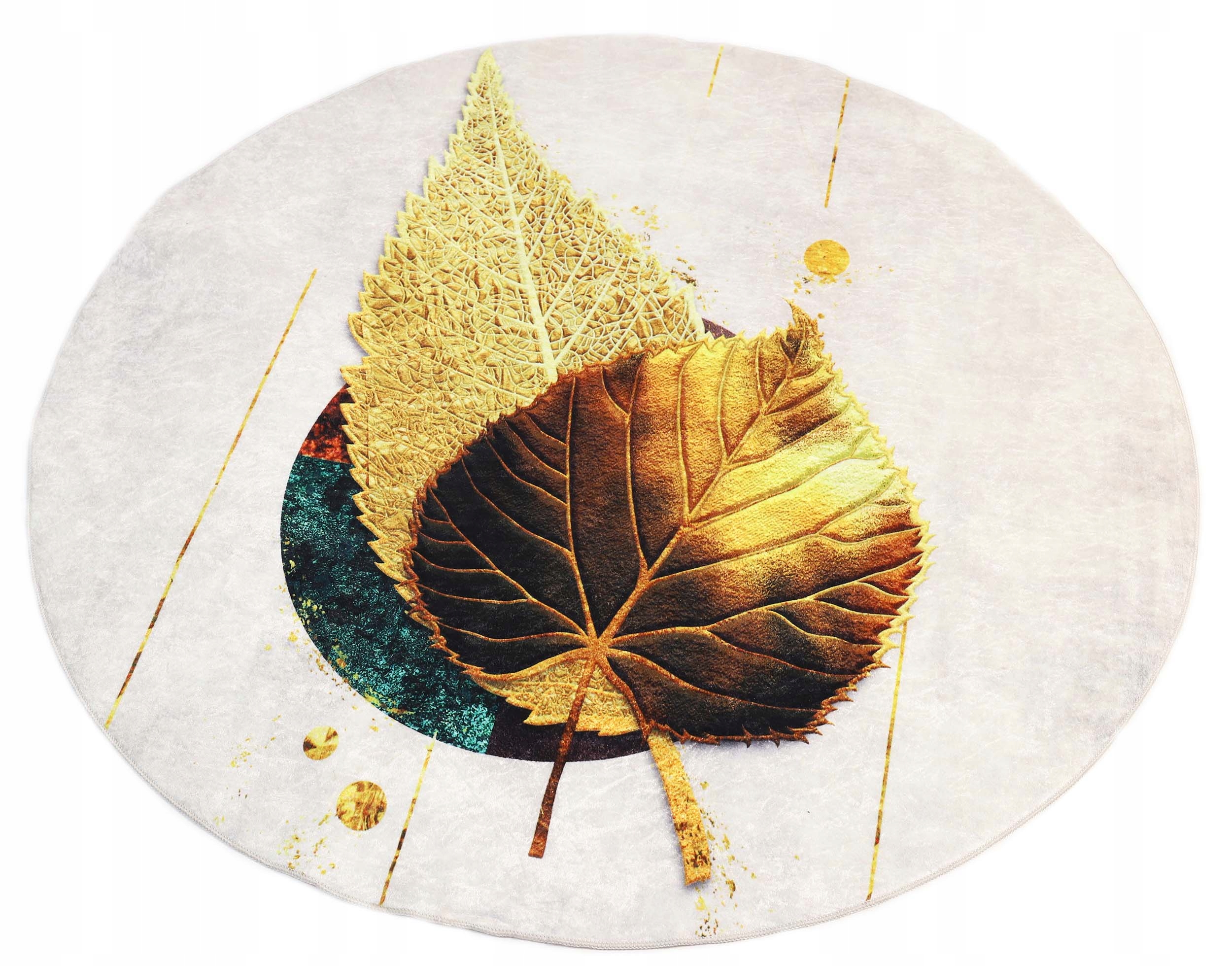 

Modny Okrągły Dywan Do Salonu Antypoślizgowy 120