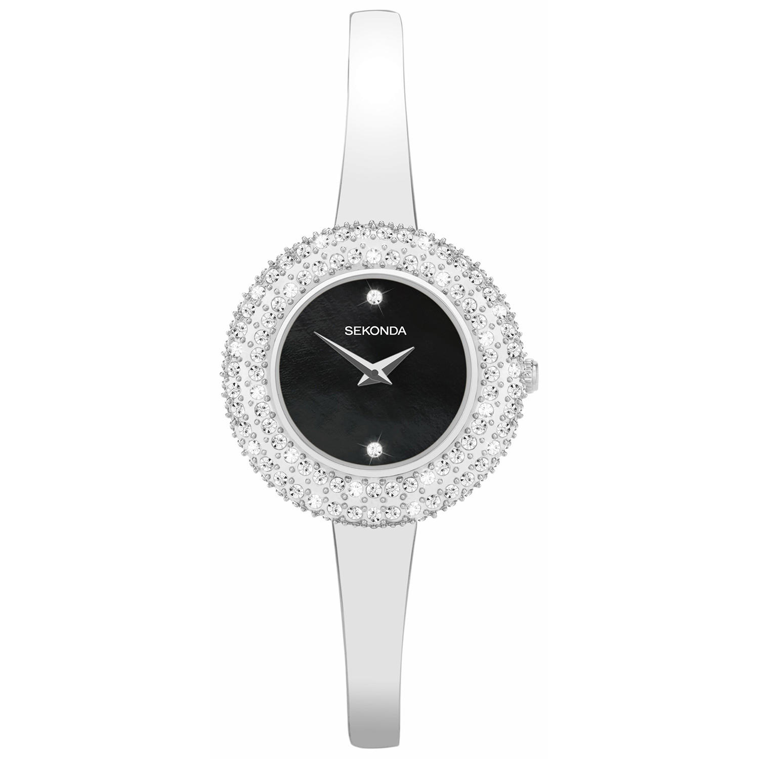 Dámské hodinky Sekonda 40630 Zirkony stříbrné