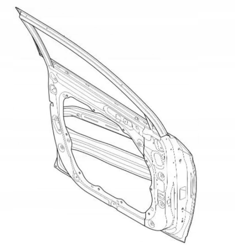 DRZWI PRZEDNIE PRZÓD LEWE TUCSON 2015-2020 NOWE! 76003D3001