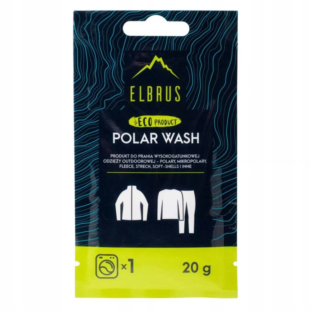 Saszetka do prania wodoodpornych tkanin z Polaru Elbrus Wash Polar Wash 20g