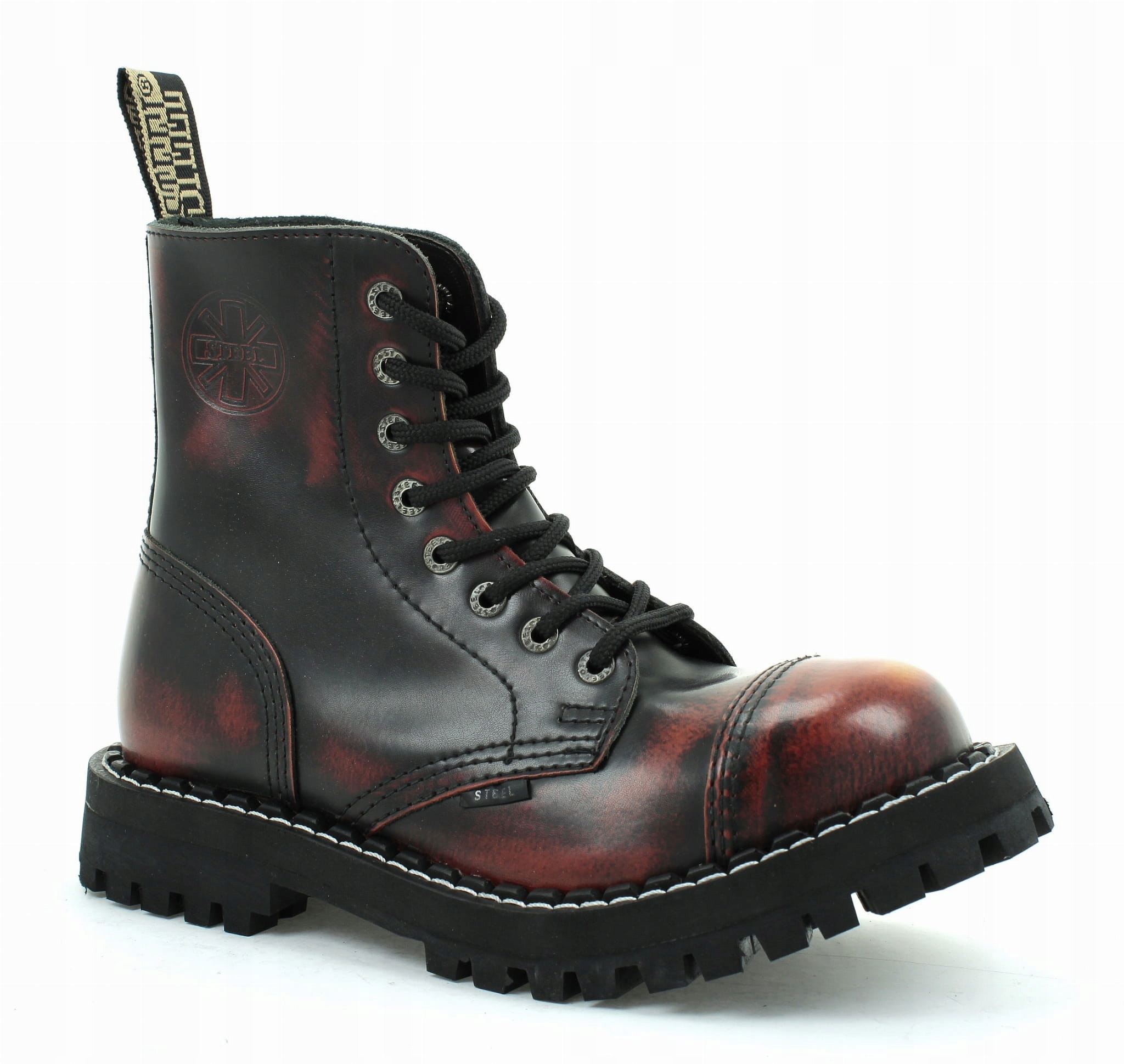 

Glany Steel Żół./czer./czar. 8-DZIUR 113/O/YEL/R/B