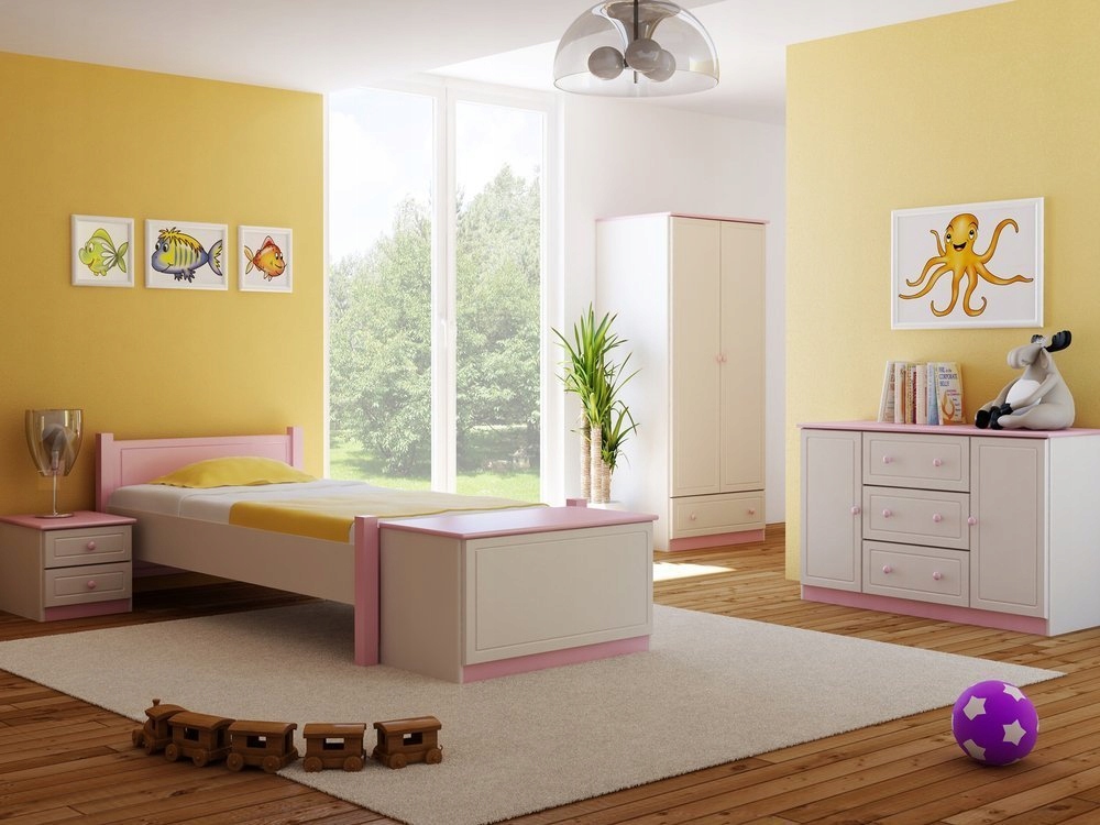 REGAL DREWNIANY SOSNOWY MEBLE DO POKOJU NIEMOWLAKA Kod producenta 7236