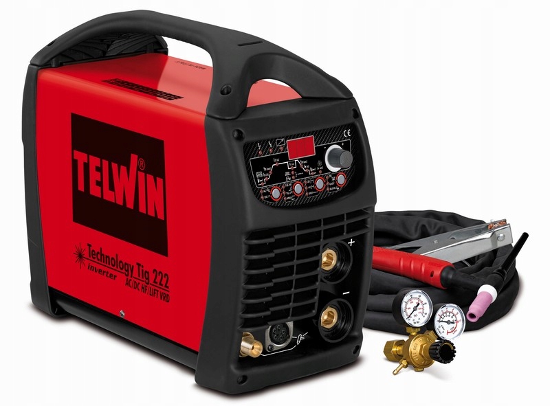 SPAWARKA TELWIN 852054 TIG TECHNOLOGY T.222 XT AC/DC 230V+ACC