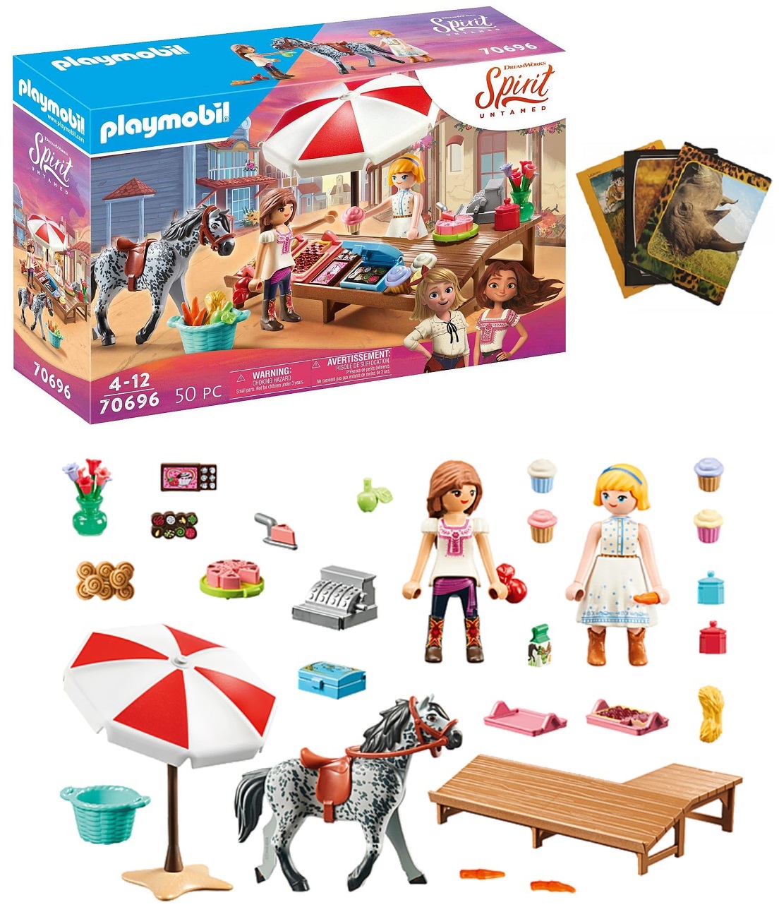 

Playmobil Spirit 70696 Cukiernia Miradero Stragan