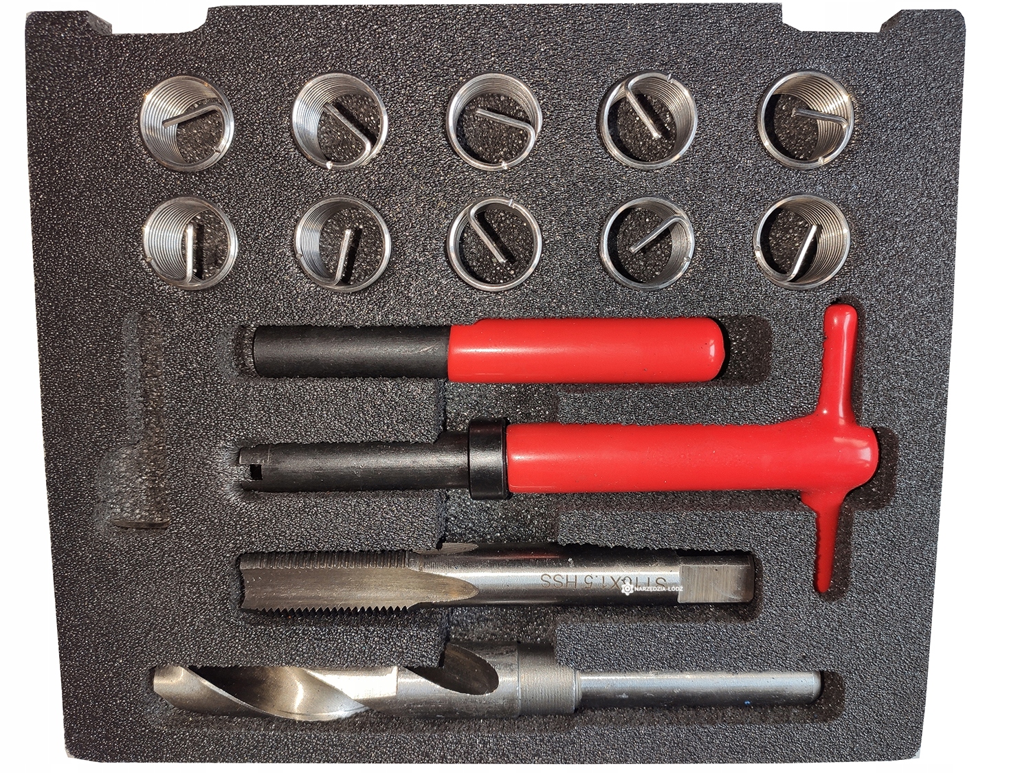 ZESTAW DO NAPRAWY GWINTÓW M18x1,5 QUATROS - ŁÓDŹ