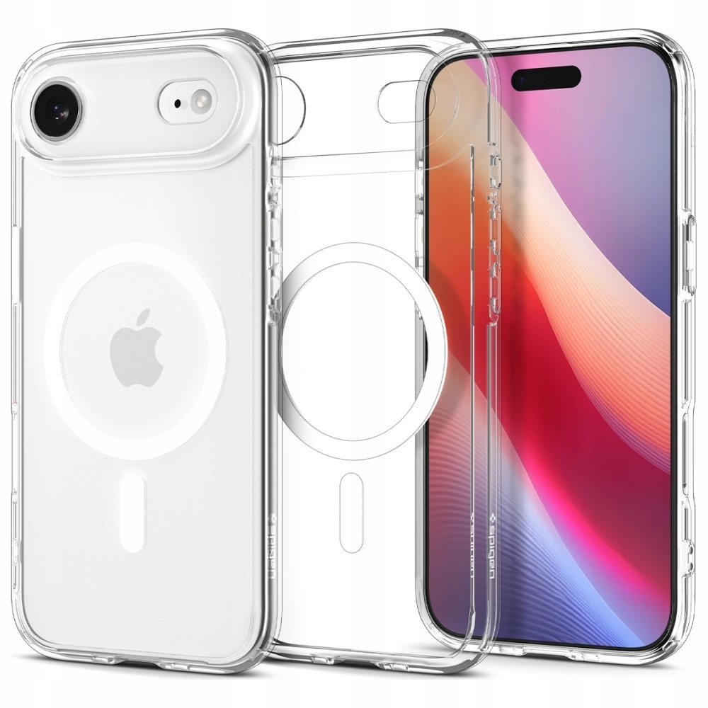 Pouzdro Spigen Ultra Hybrid Mag MagSafe pro iPhone Air, bílé