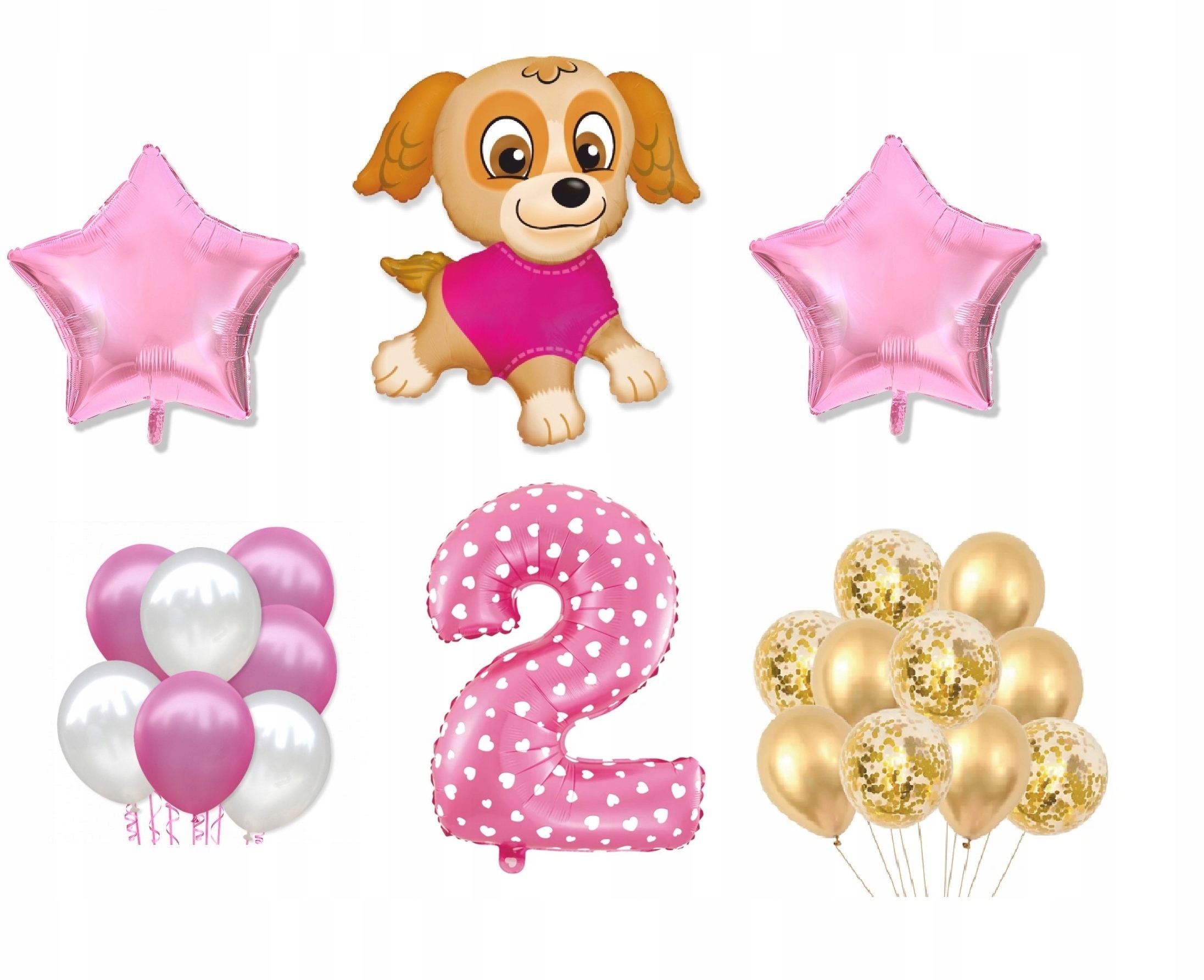 

Mini Zestaw Psi Paw Patrol 2 Urodziny Balony