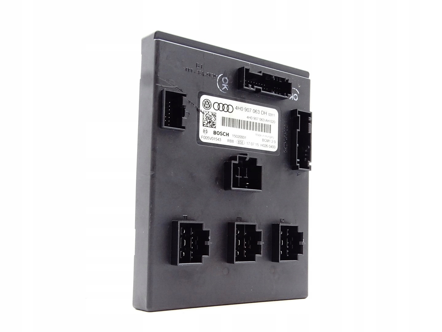 module control unit KOMFORTU BCM AUDI A6 C7 A7 4G A8 S8 D4 4H0907063DH