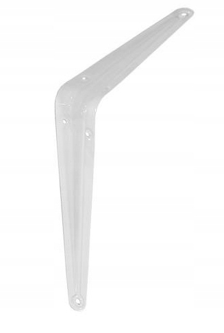 

Kątownik Wspornik Pod Półkę Półki 250x300 mm Biały