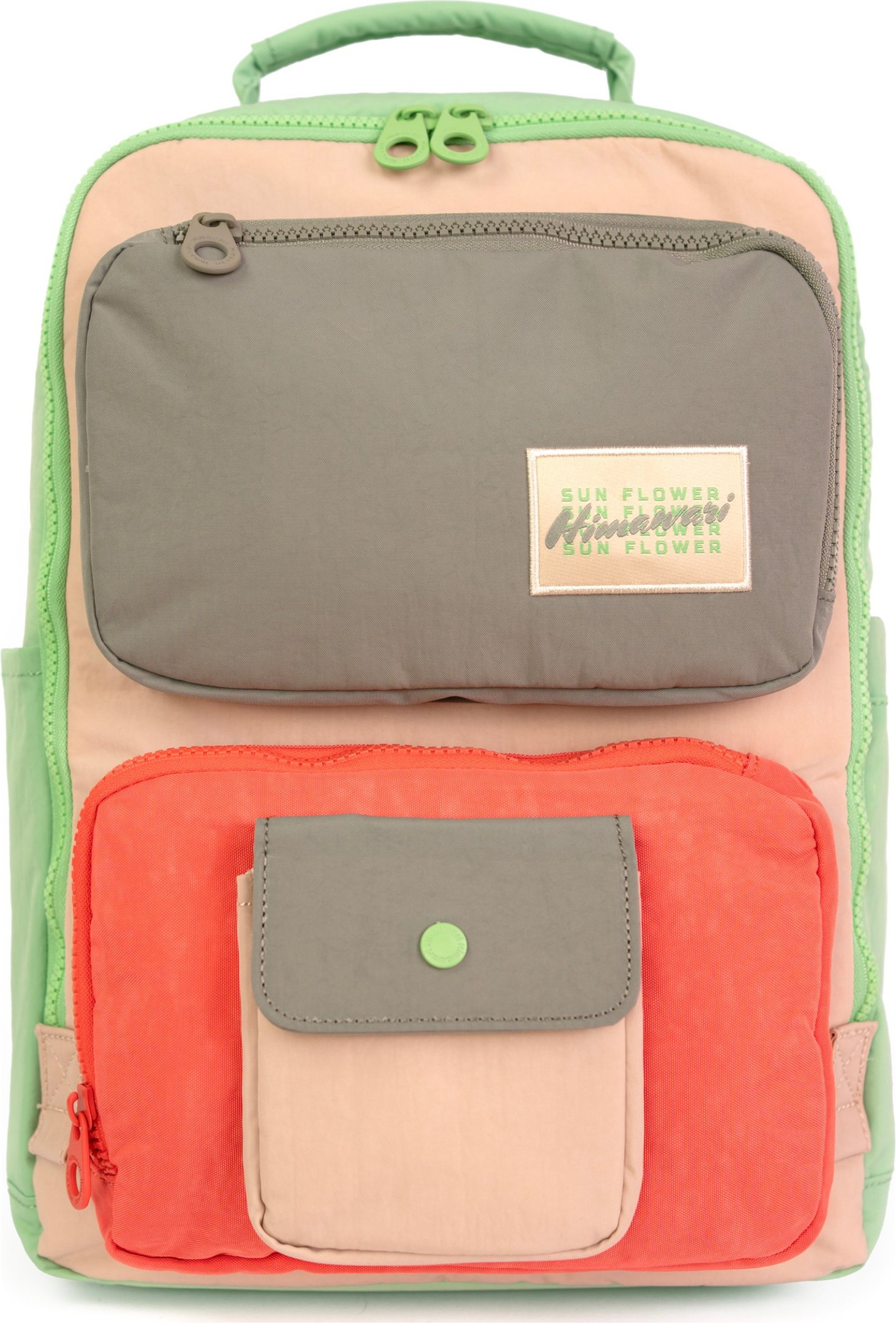 Batoh na notebook Himawari Retro S prostorný, stylový, lehký, korálový