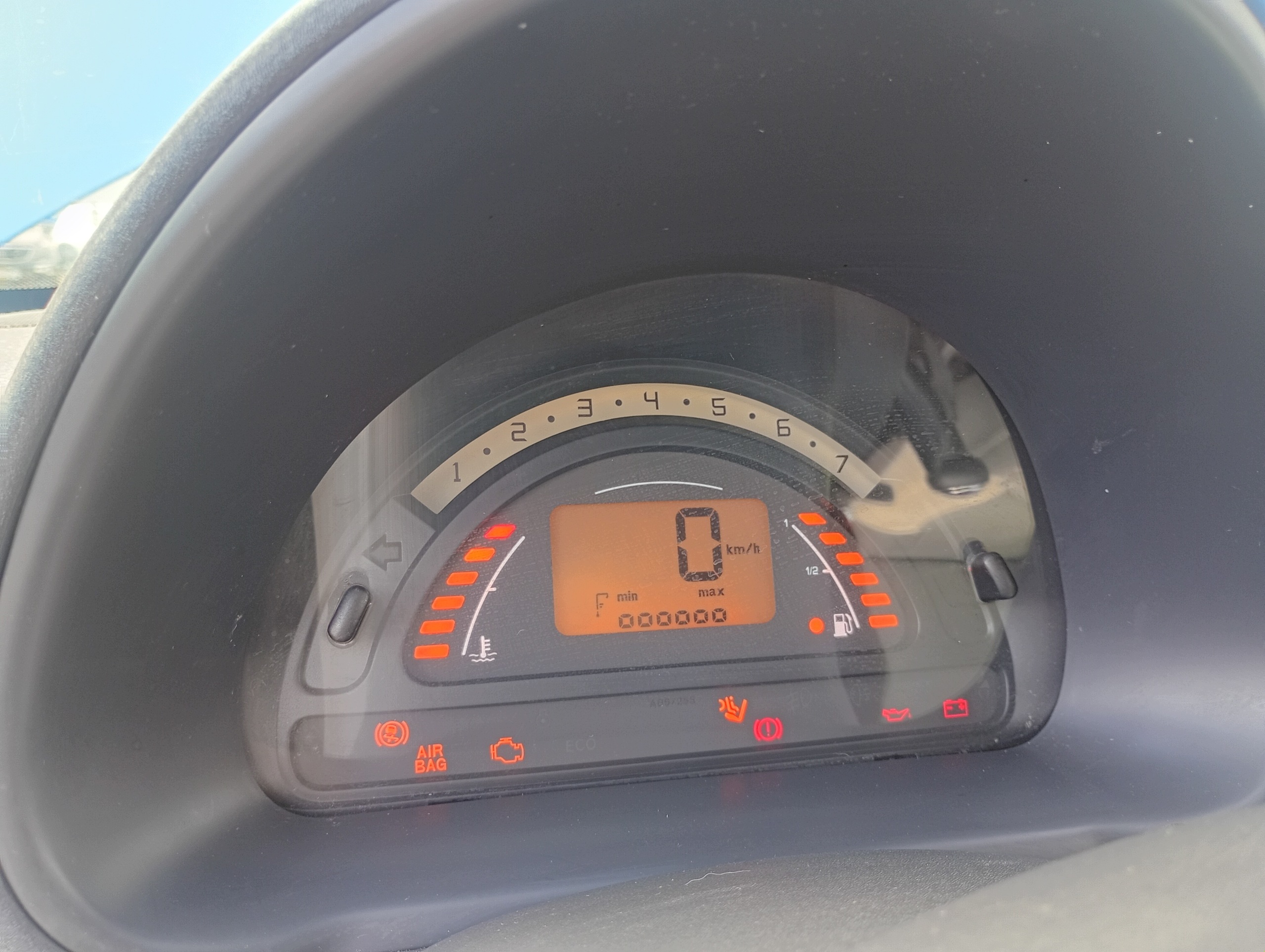 dials dials tachometer Citroen C3 02-10 1.4 PRZEBIEG 173394km