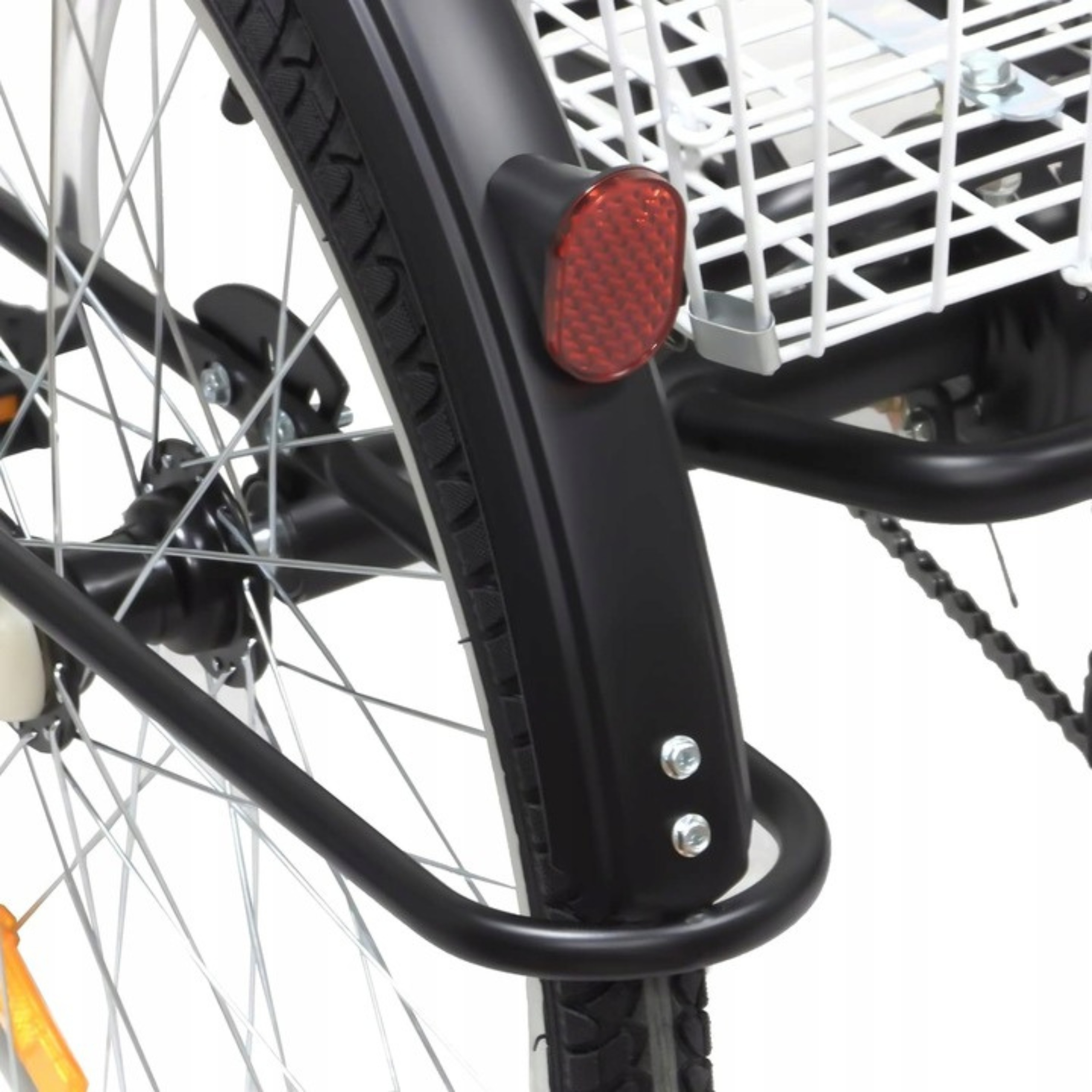 ROWER TRÓJKOŁOWY AEON TRIKE 24" DLA DOROSŁYCH KOSZYK ŚWIATŁO 6 BIEGÓW Materiał ramy aluminium