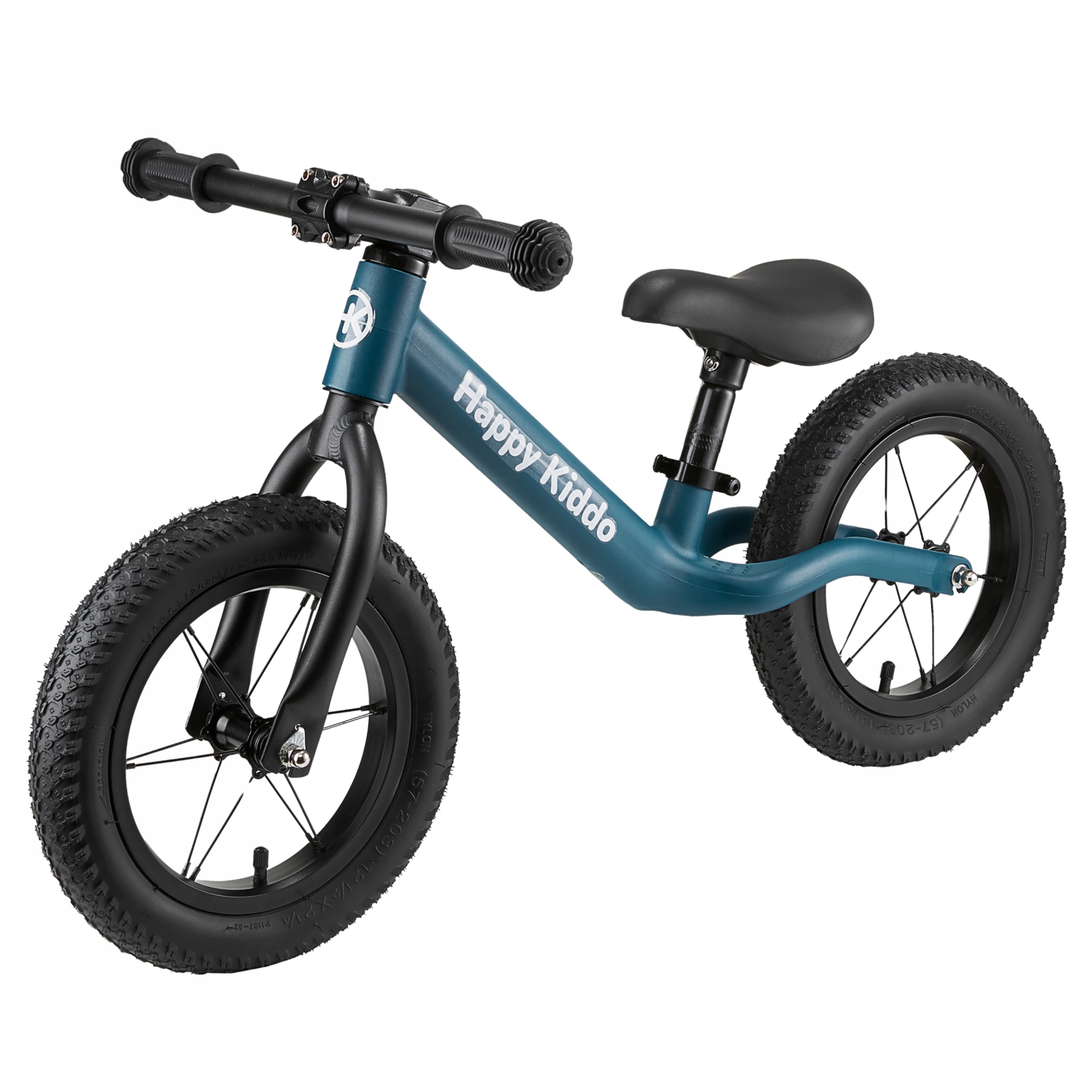 Rowerek biegowy 12" 2–6 lat pompowane koła regulowany rower dla dzieci