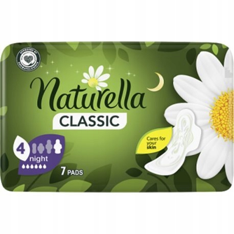 

Podpaski skrzydełka Naturella Classic Night 7 szt.