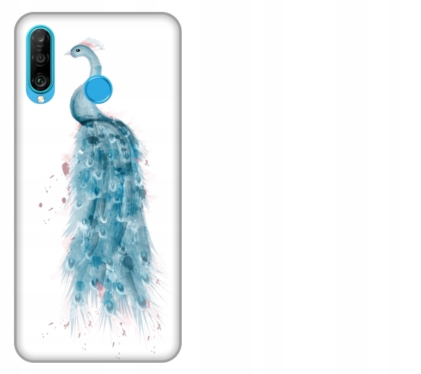 

Etui pokrowiec Huawei P30 Lite Ptak paw akwarela