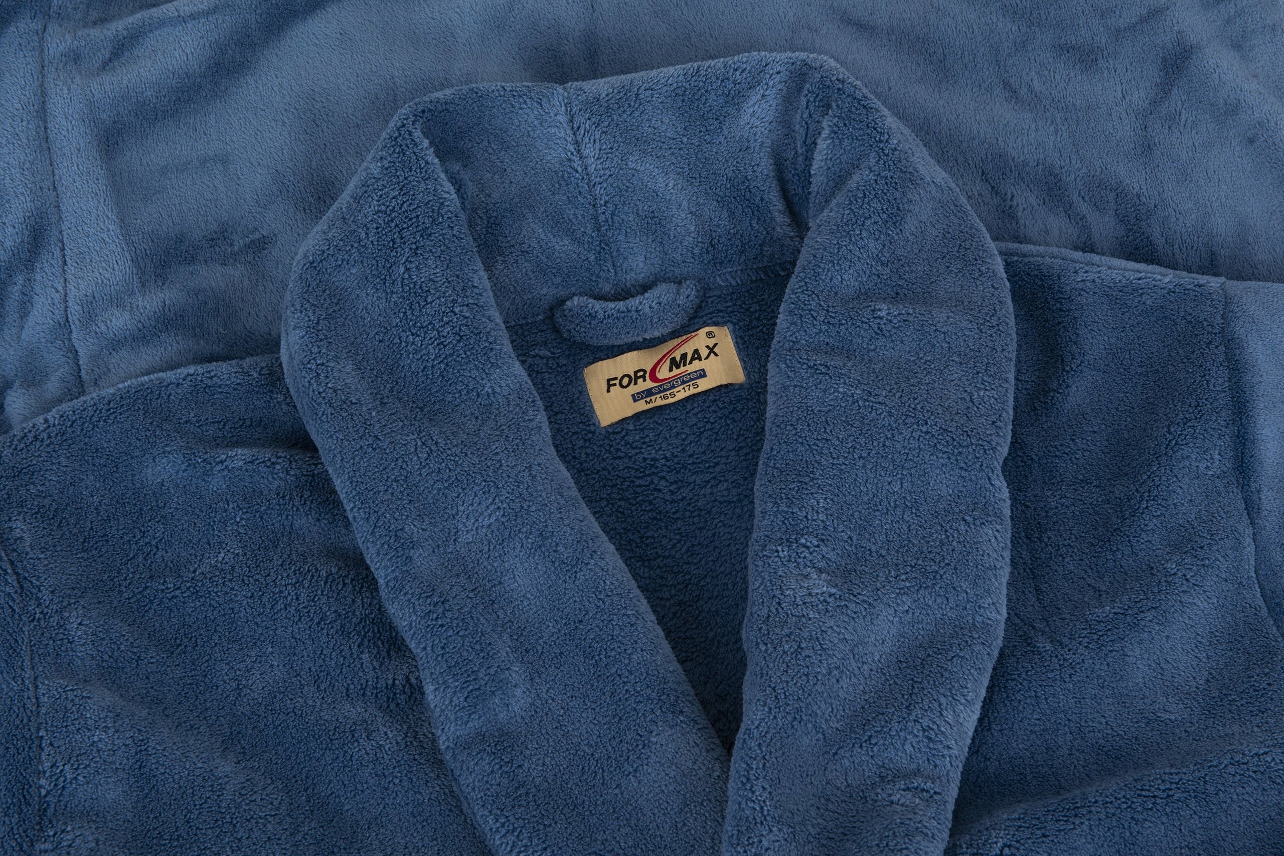 SZLAFROK MĘSKI NIEBIESKI GRUBY MIĘSISTY XXL A99 Marka Formax