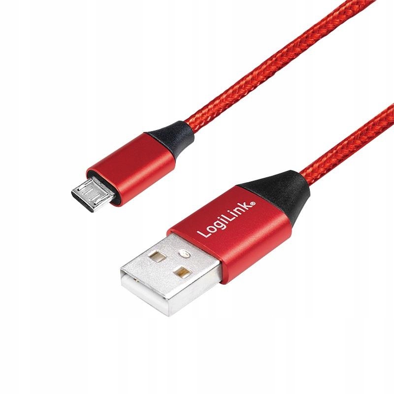 Logilink CU0151 Logilink Kabel Usb 2.0, Usb-a męski do micro-USB męski, c