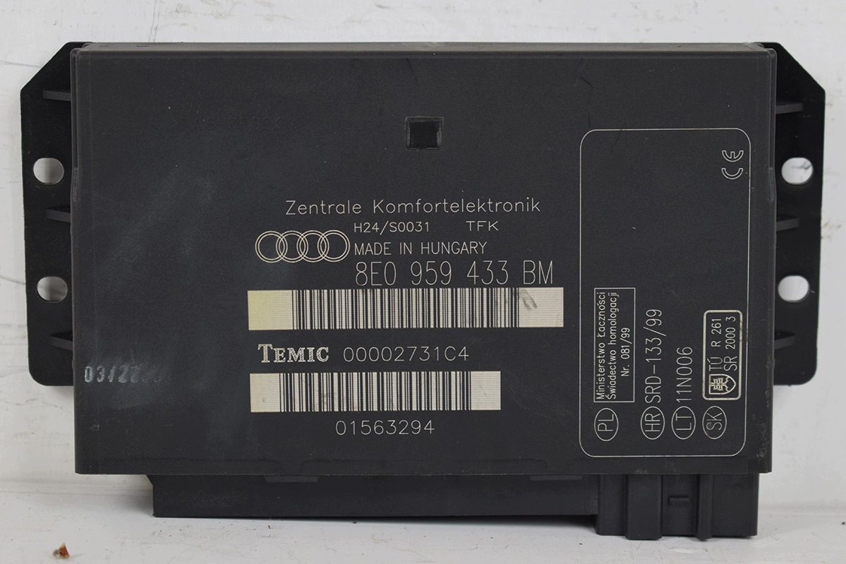 Unité commande confort * AUDI A4 B6 B7 8E0959433BM