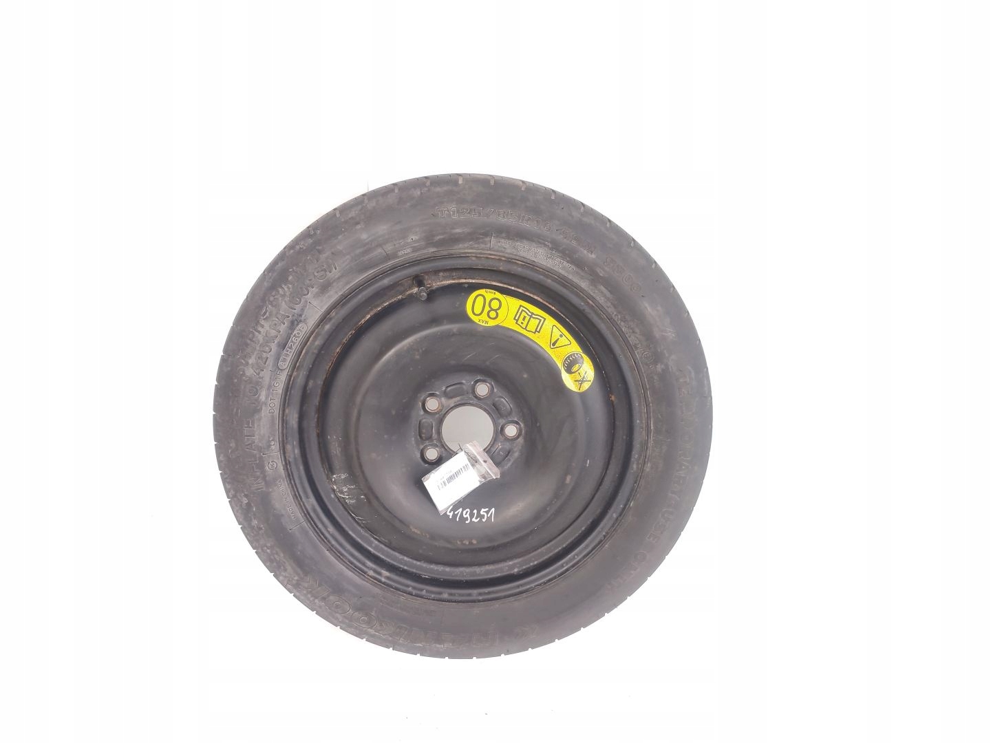 KOŁO DOJAZDOWE FORD C-MAX MK1 125/8 5R16 HANKOOK