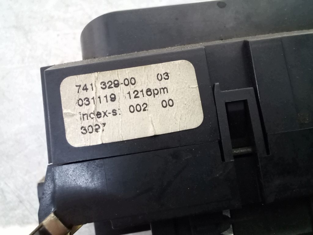 Mercedes Vito W639 control panel of the air conditioning