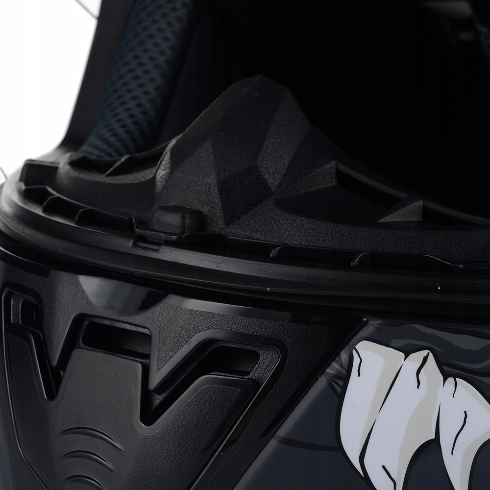 KASK MOTOCYKLOWY LS2 FF353 RAPID II KAIJU MATOWY SYSTEM PINLOCK ECER 22.06 Rodzaj lakieru matowy