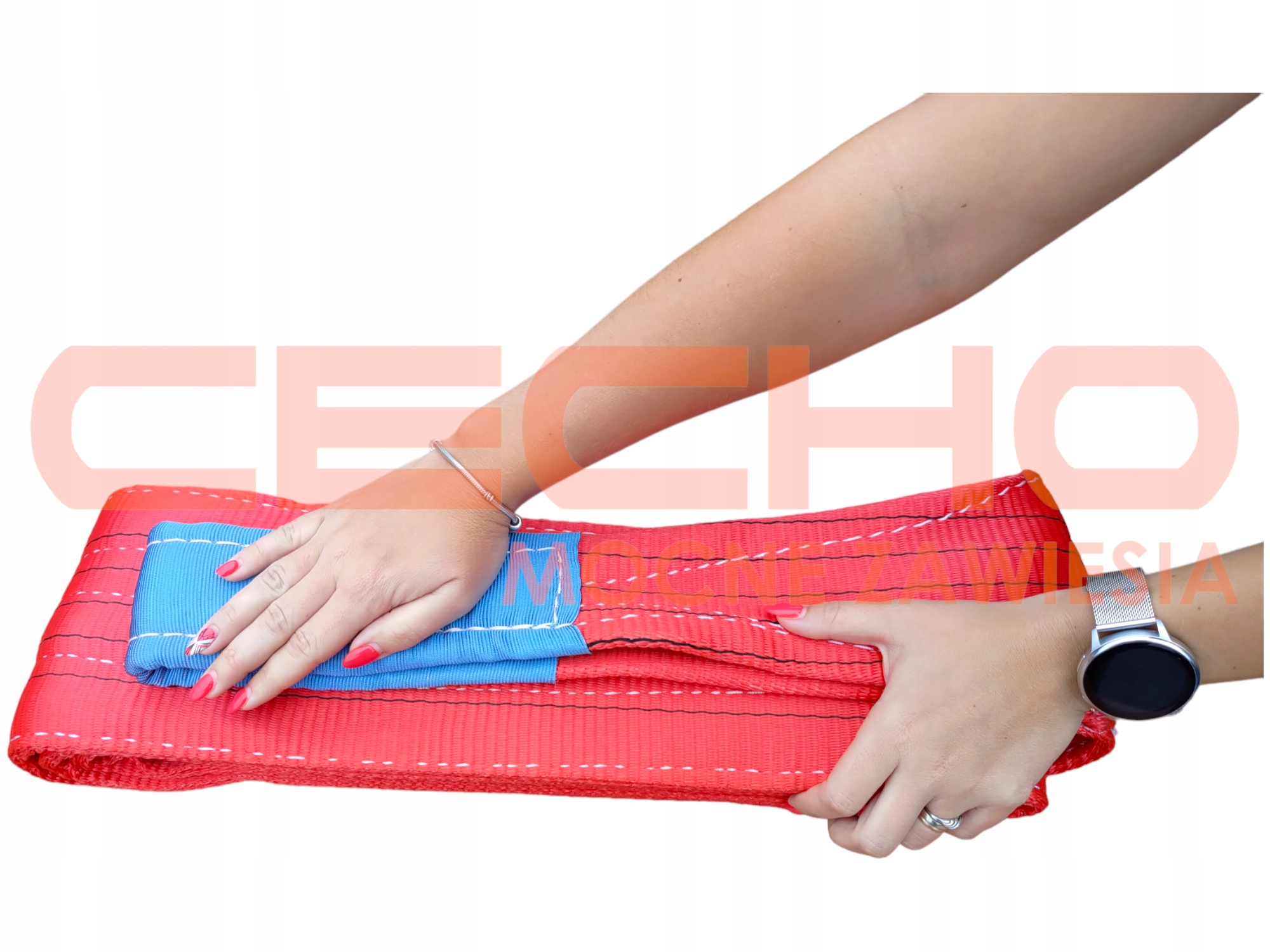 ZAWIESIE PASOWE 5T 12,0M Z PĘTLAMI TYP B-2 Marka inny