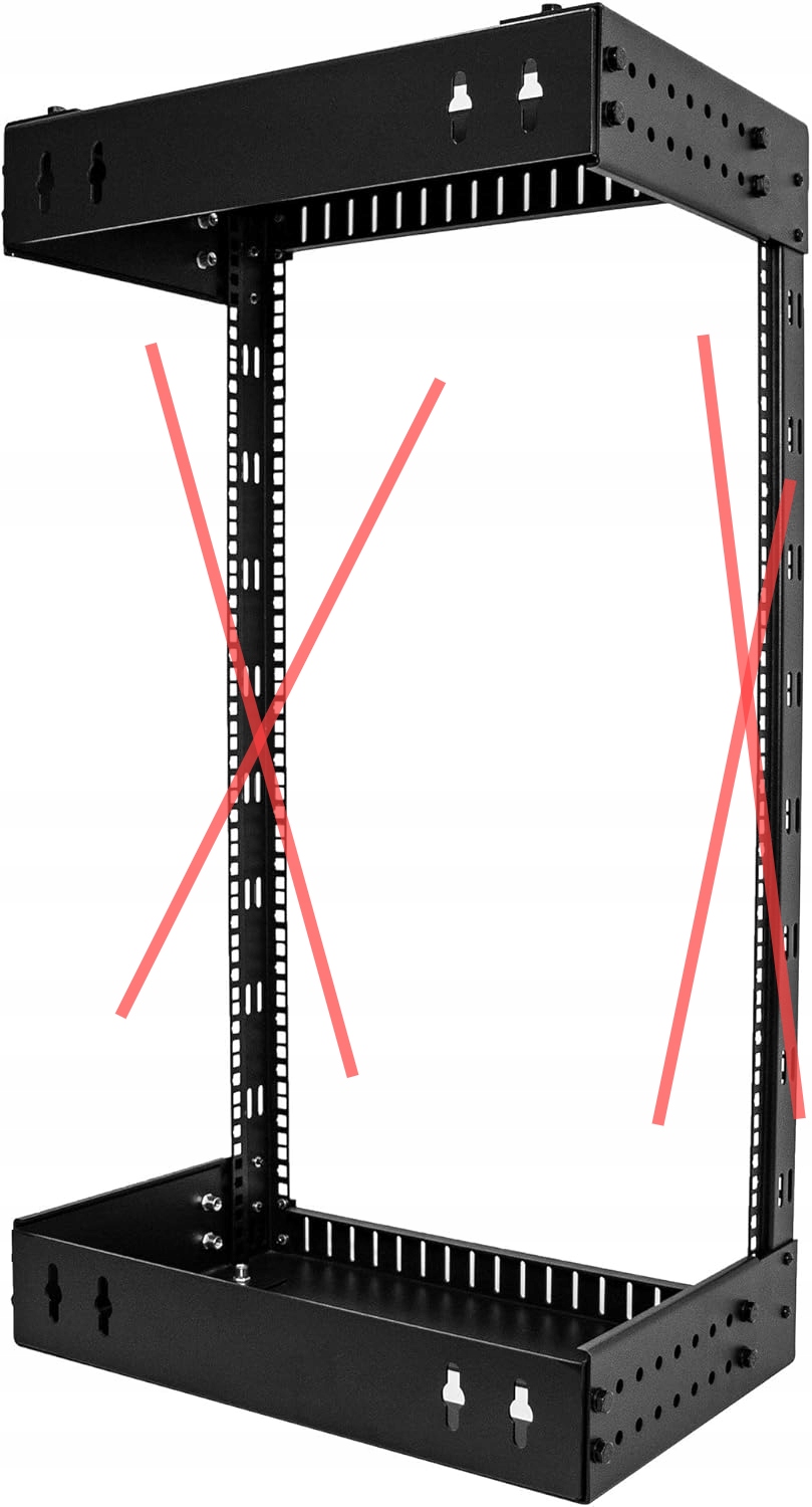 StarTech.com 18U nástenný sieťový stojan