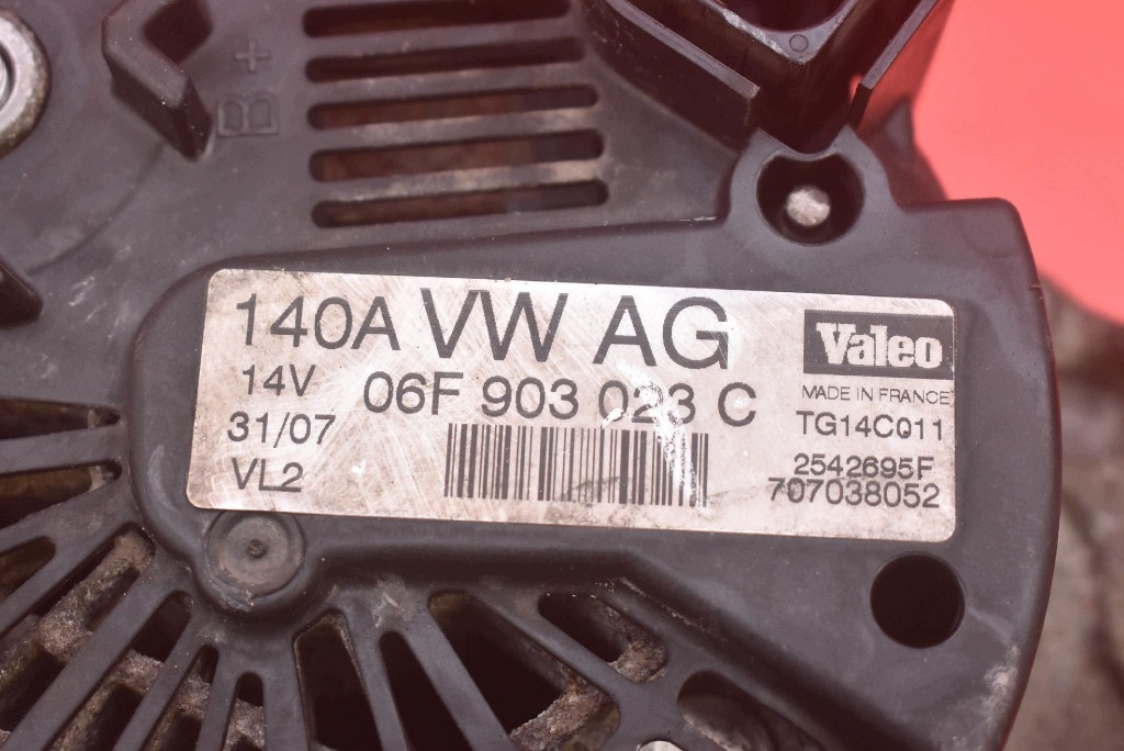alternátor testik 06F903023C VW GOLF 5 V plus 1.6 8V 102 KM 04-09