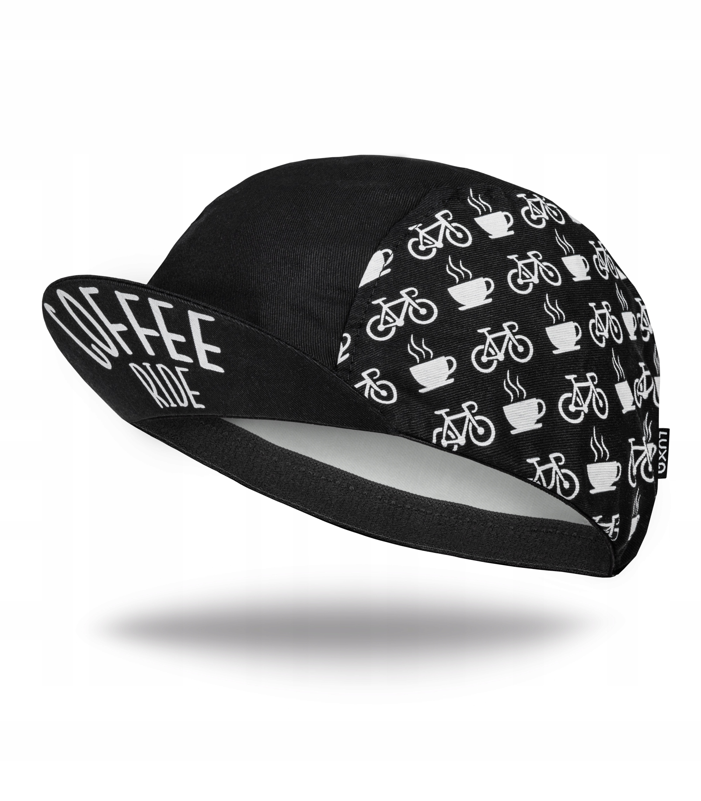 

Czapeczka Kolarska Coffee Ride Black