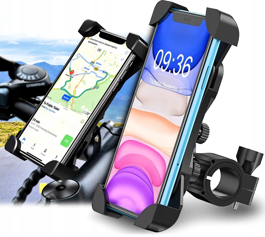 

Uchwyt Rowerowy Na Telefon Smartfon Obrotowy 360