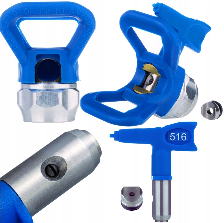 Sada Malířských Trysek 516 S Krytem Nízkotlaké Trysky Pro Agregát Soft