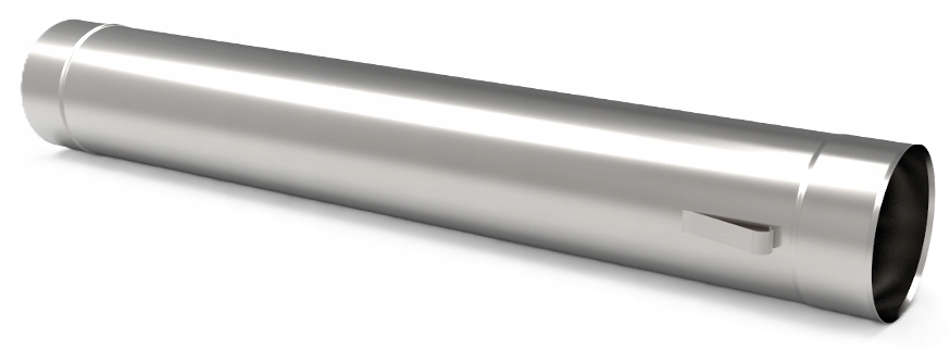 Ks Trubka kyselinovzdorná s oušky, průměr 140 mm, 1,00 mm, 1 m ocel, plynová komínová vložka