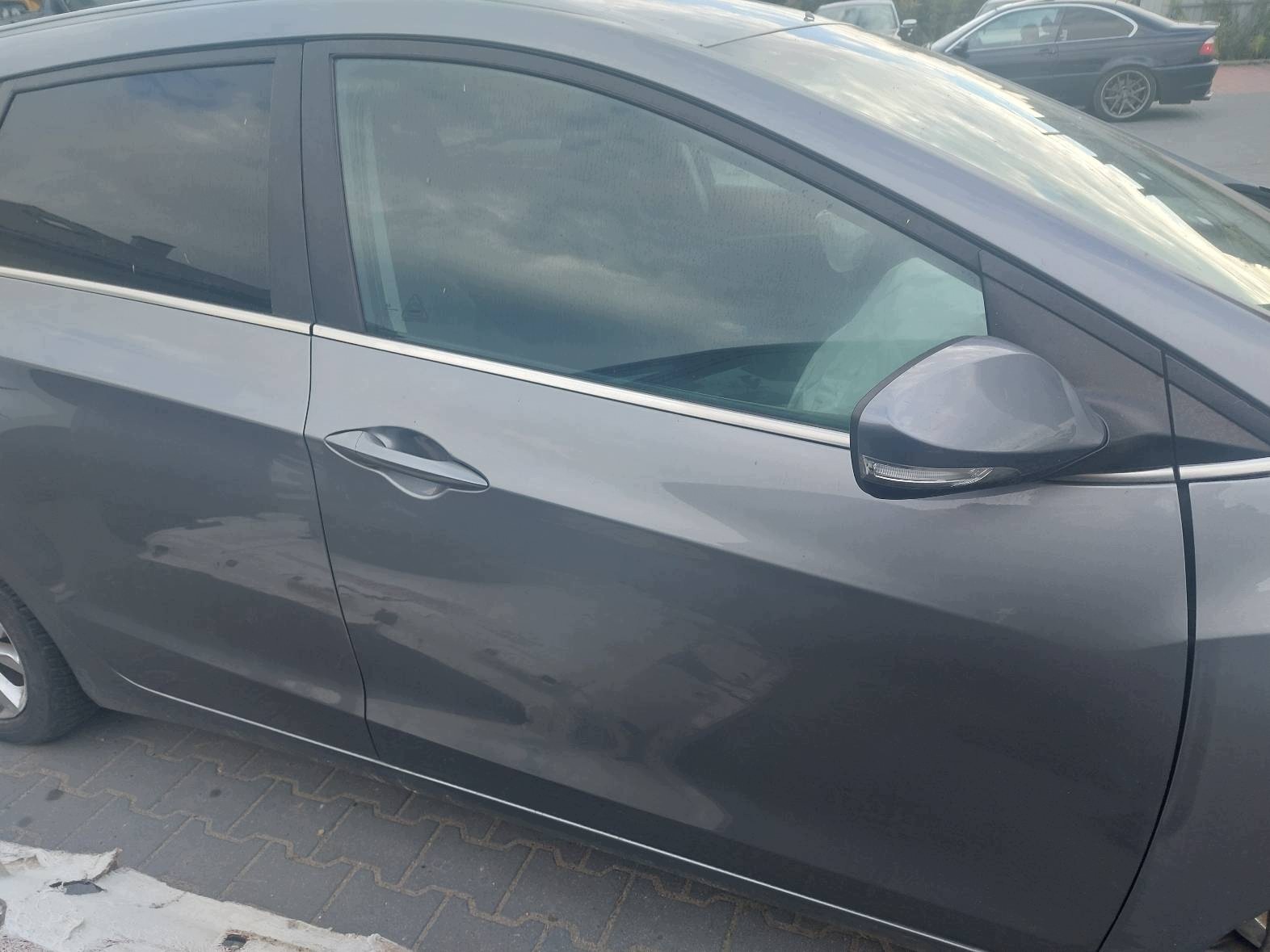 door complete right front + mirror HYUNDAI I30 II ZAR