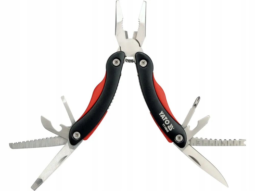 Narzędzie Wielofunkcyjne Multitool Scyzoryk kombinerki otwieracz pilnik nóż