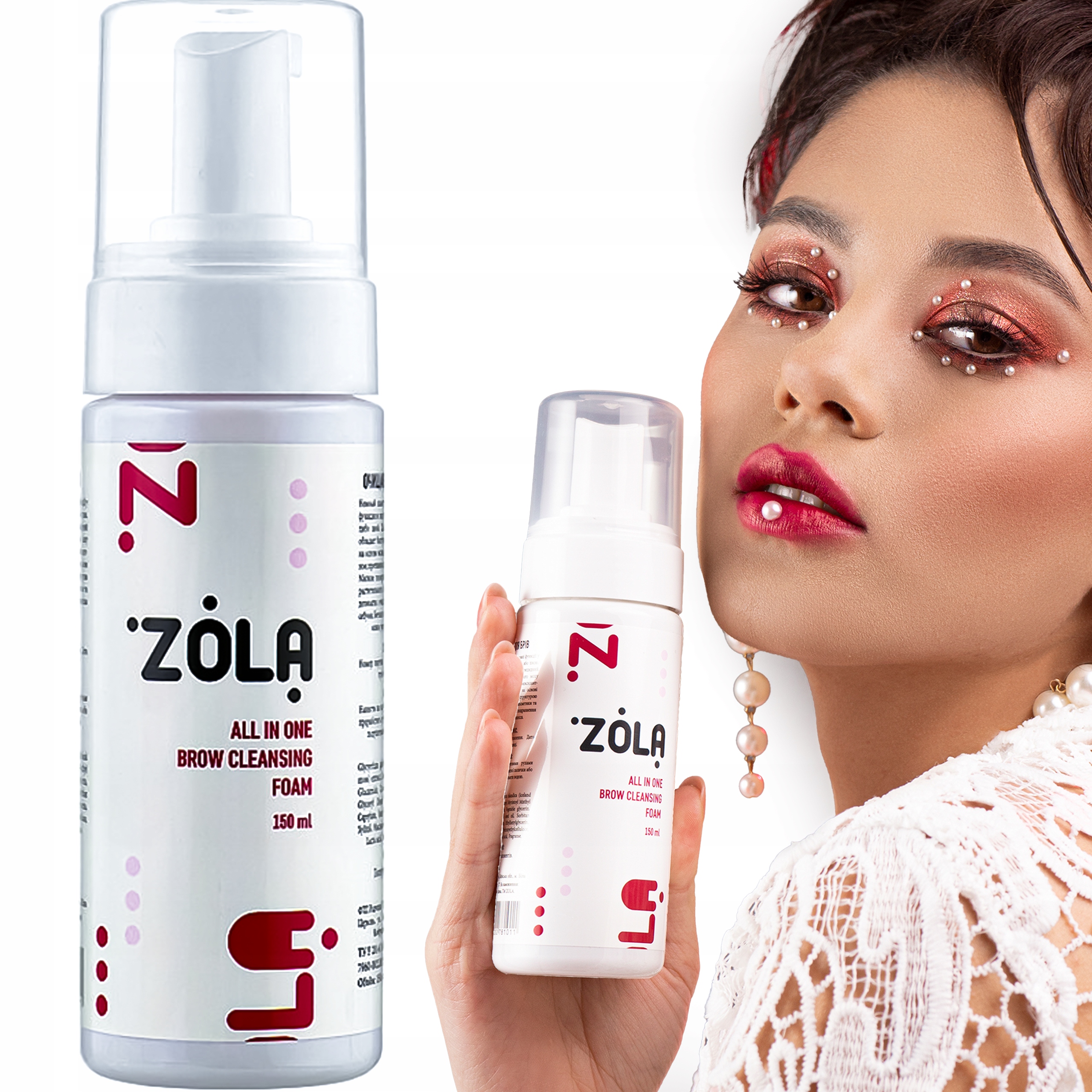 Zola Šampon Pěna Na Obočí All In One Bow Cleansing Foam 150 ML