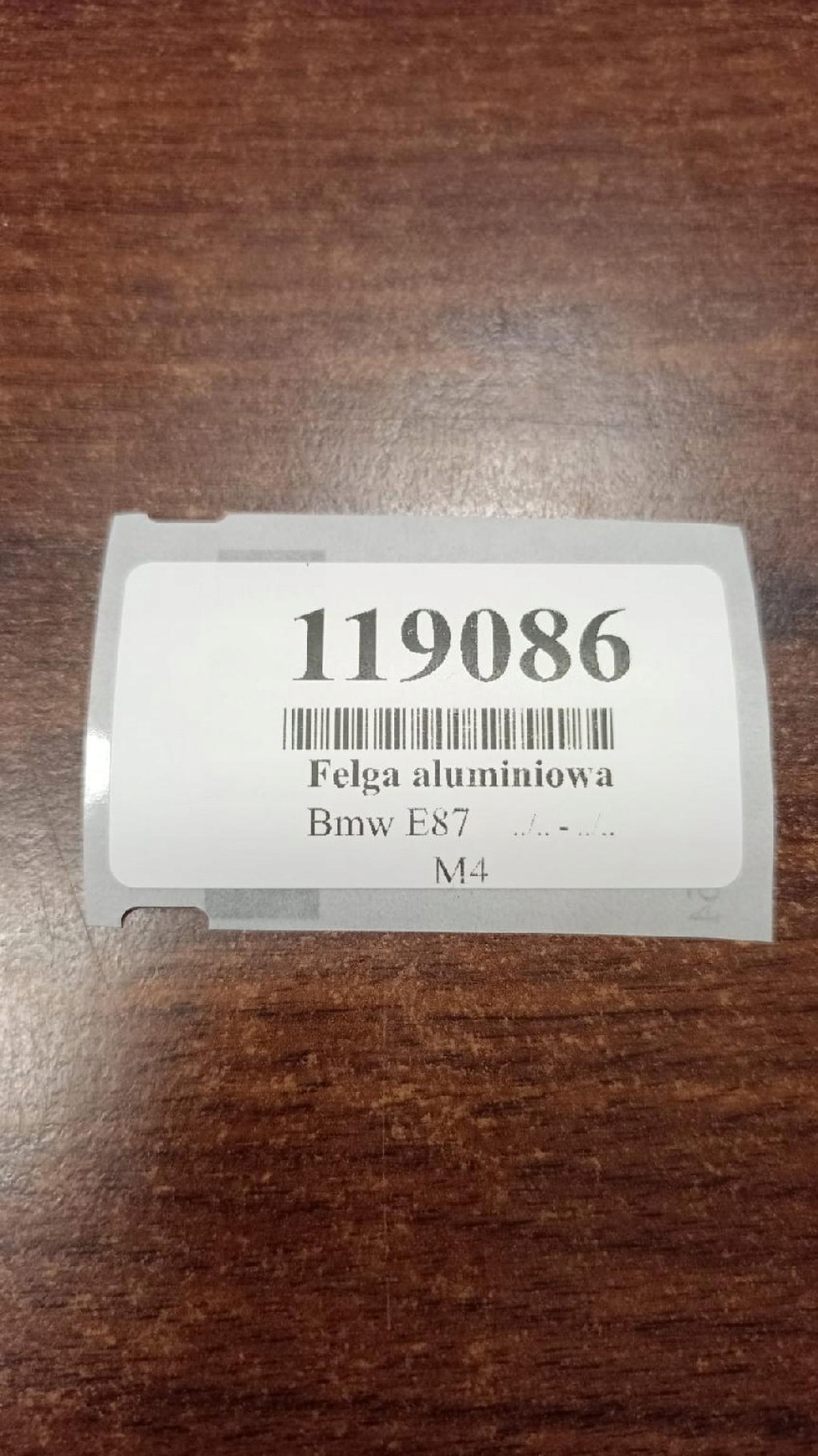 disk hliníkový BMW OE 7.0" x 16" 5x120 ET 44