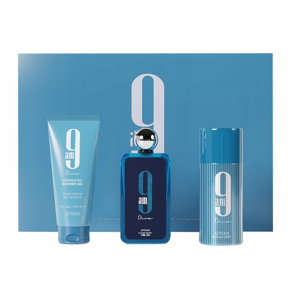 Afnan 9AM Dive – Parfémovaná Voda 100 ML Deodorant Ve Spreji 150 ML Sprej