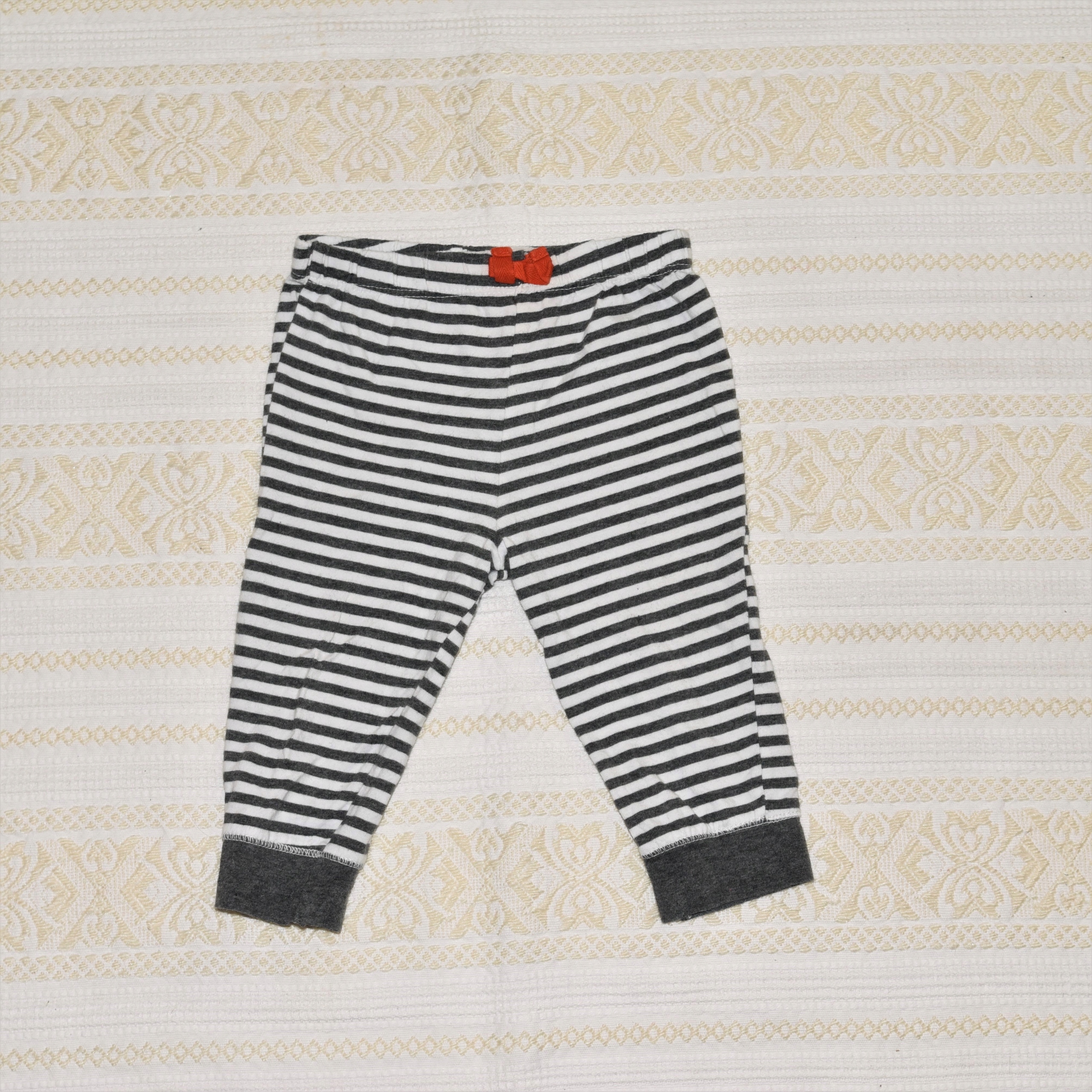 BAWEŁNIANE SPODNIE 6-9M 74 Marka Inna marka