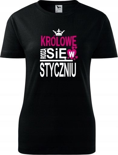 

Koszulki Urodziny Królowe Rodzą Się W Styczniu 24H