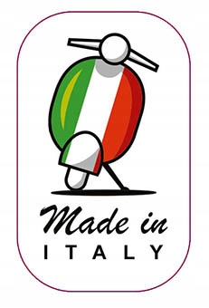 

Vespa Made In Italy _naklejka Druk Lminat
