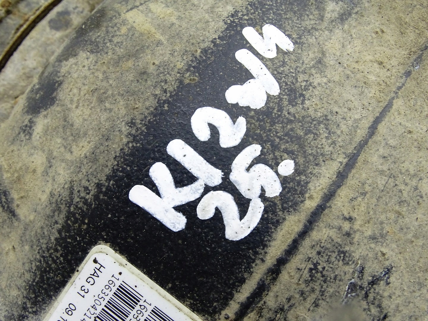 differential diff differential rear part rear MERCEDES ML W166 2.2 CDI 3.27 1663504214
