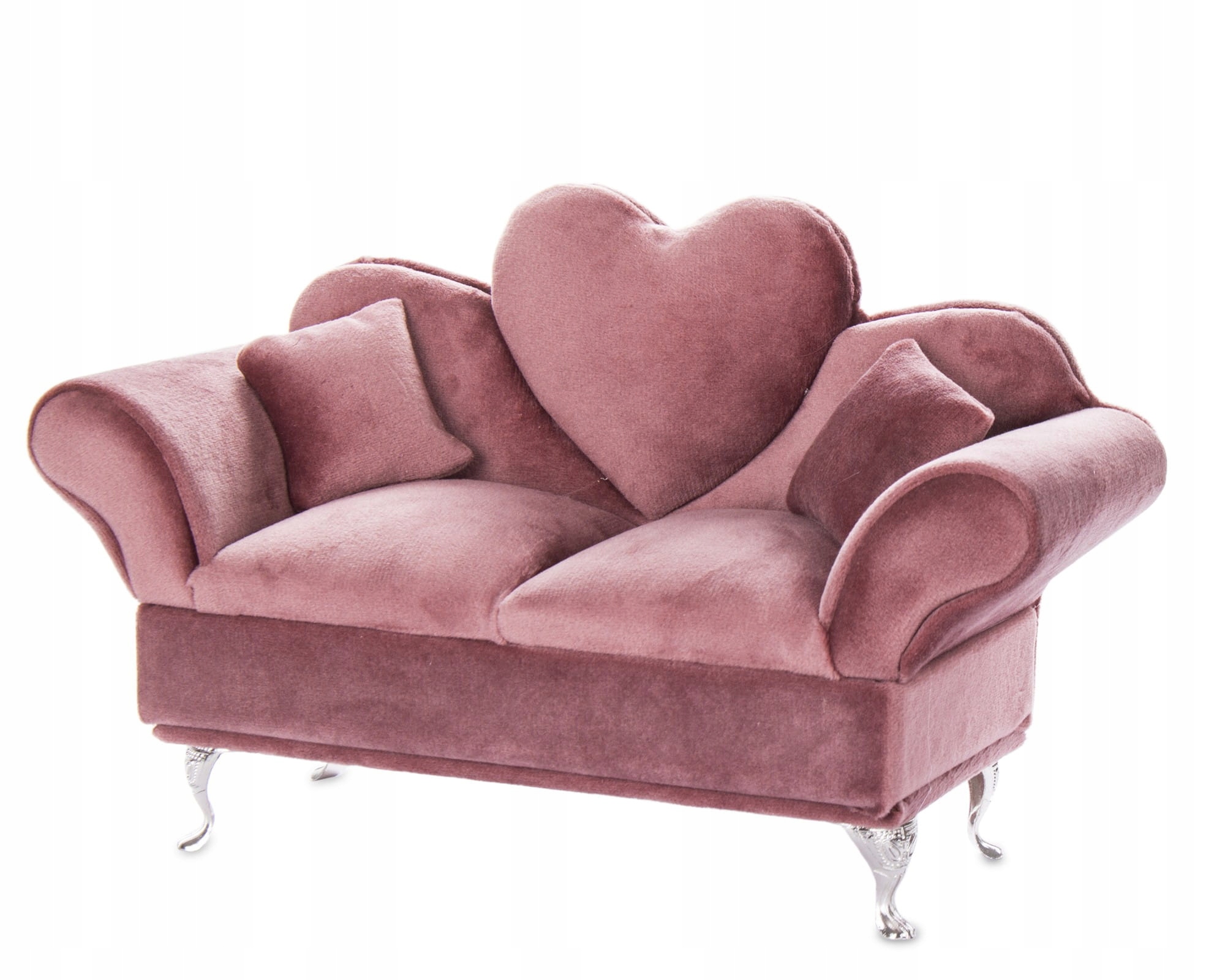 

Szkatułka welurowa na biżuterię sofa 15x25 132041