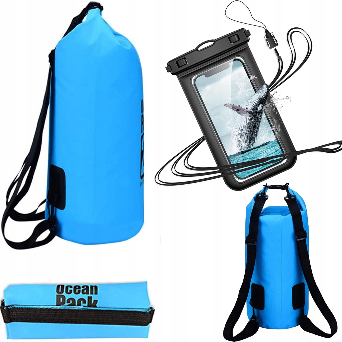 

Torba Worek 10L Etui Telefon Ocean Pack Wodoodpor*